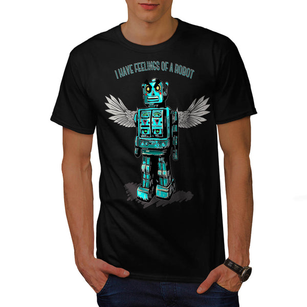 Human Robot Feel Mens T-Shirt