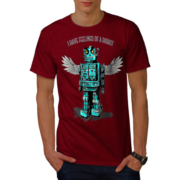 Human Robot Feel Mens T-Shirt