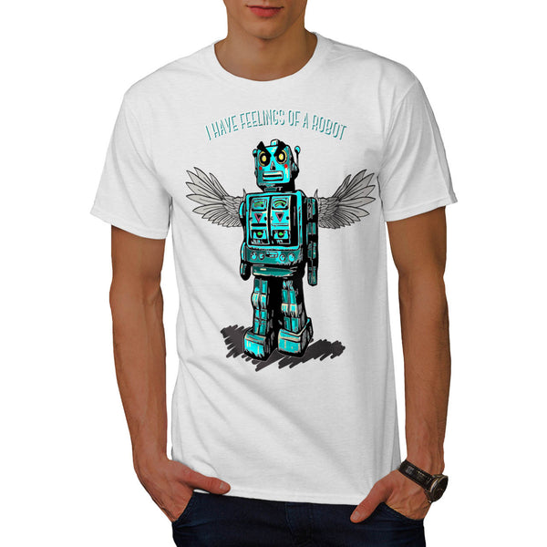 Human Robot Feel Mens T-Shirt