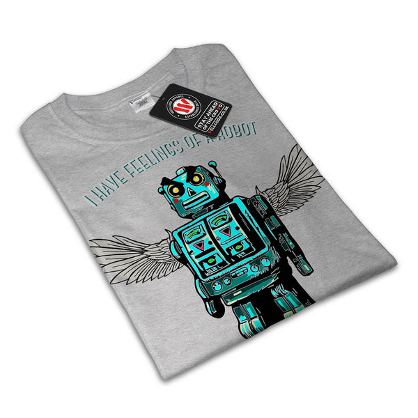 Human Robot Feel Mens T-Shirt