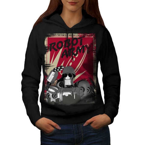 Robot Army Invasion Womens Hoodie