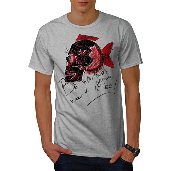 Skull Blood Festival Mens T-Shirt