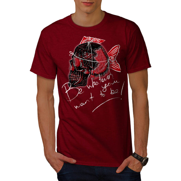 Skull Blood Festival Mens T-Shirt