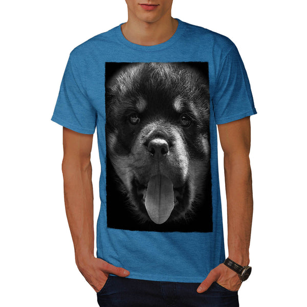 Cute Doggy Face Fun Mens T-Shirt