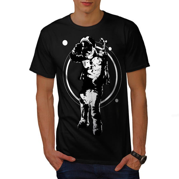 Astronaut Universe Mens T-Shirt