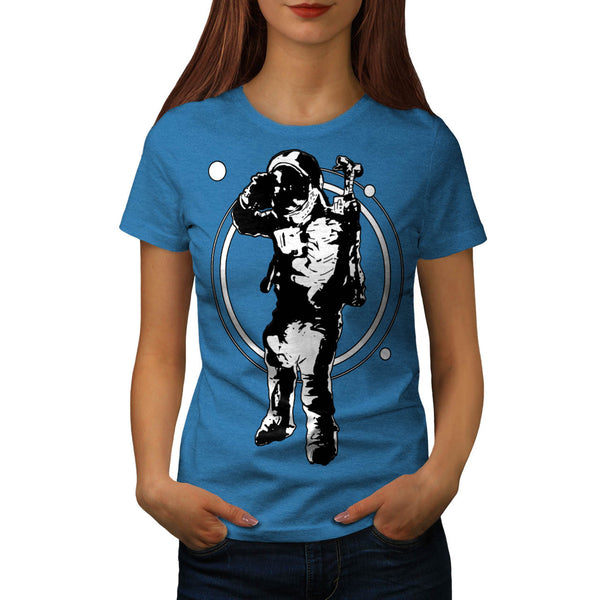 Astronaut Universe Womens T-Shirt