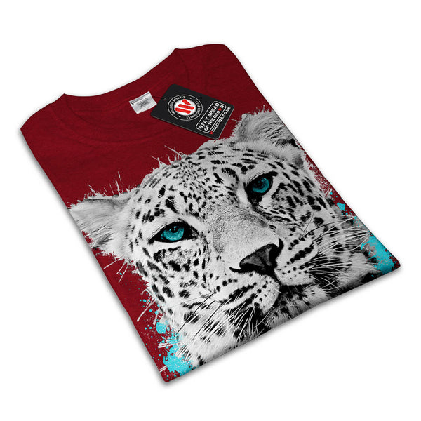 Blue-Eyed Leopard Mens T-Shirt