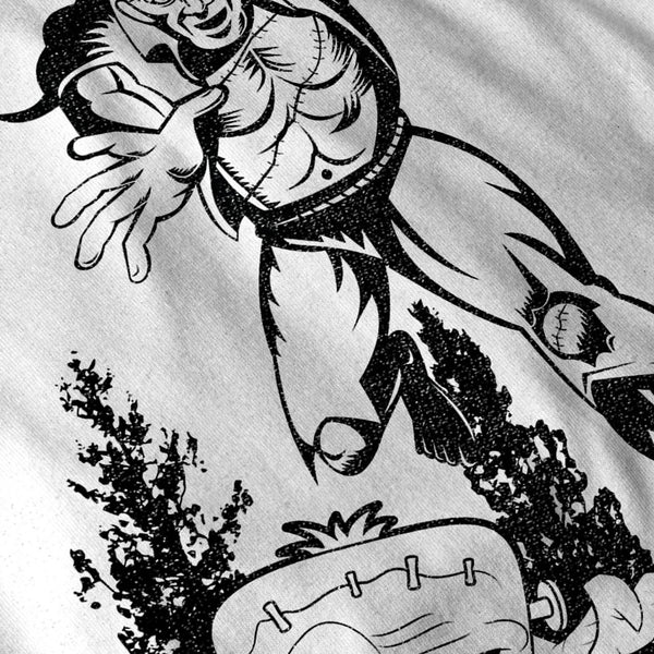 Frankenstein Chase Mens T-Shirt