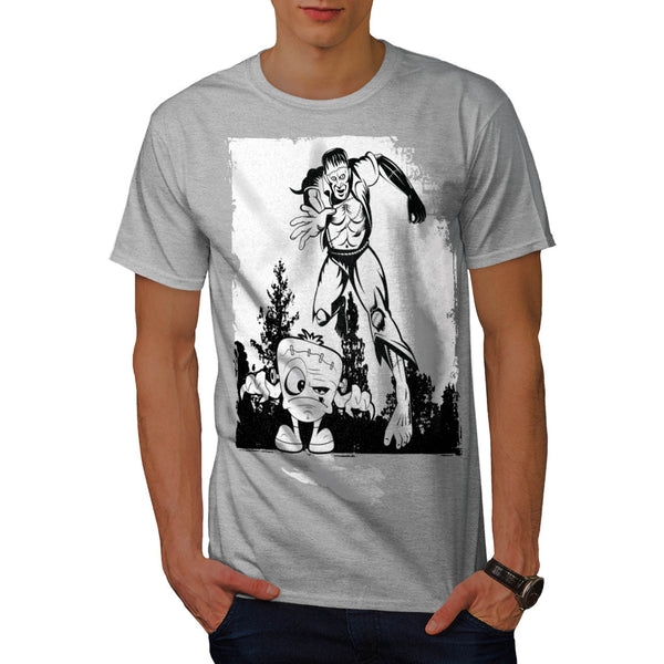 Frankenstein Chase Mens T-Shirt