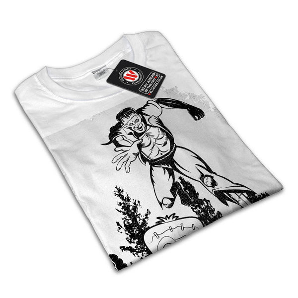 Frankenstein Chase Mens T-Shirt