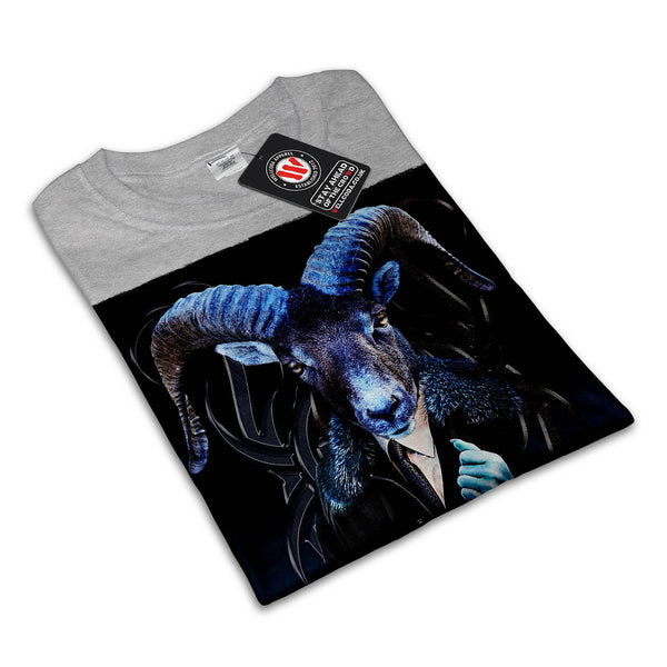 Goat Gentleman Style Womens T-Shirt