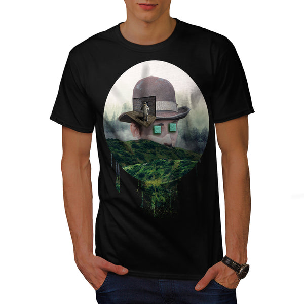 Human Surrealism Art Mens T-Shirt