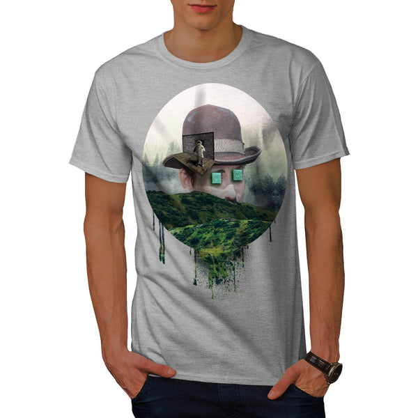 Human Surrealism Art Mens T-Shirt