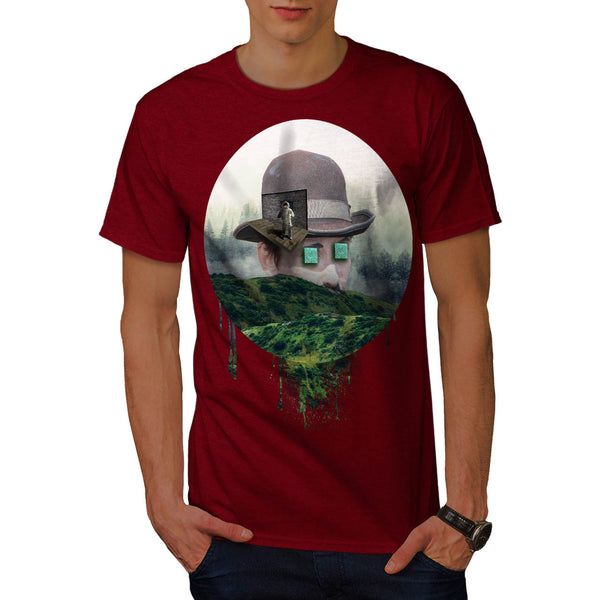 Human Surrealism Art Mens T-Shirt