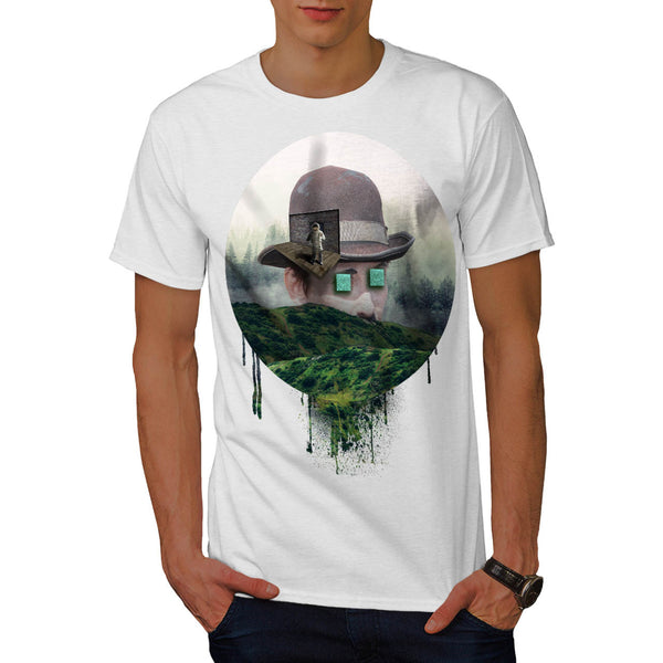 Human Surrealism Art Mens T-Shirt