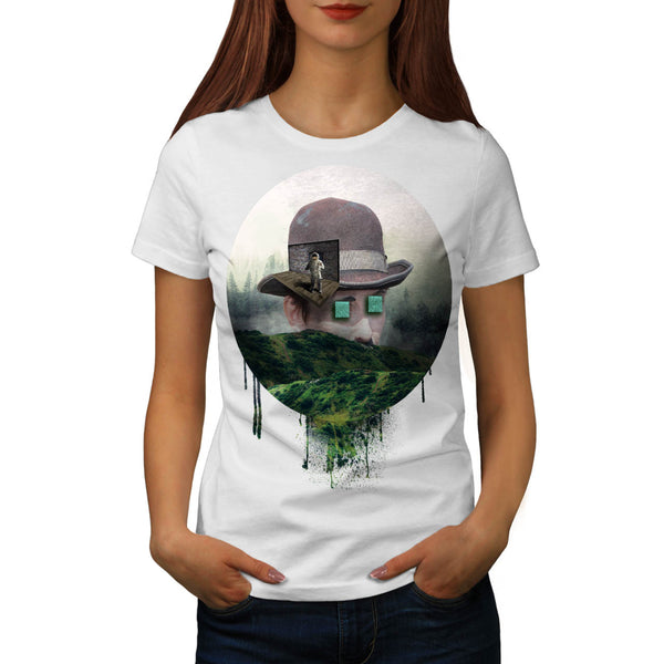 Human Surrealism Art Womens T-Shirt