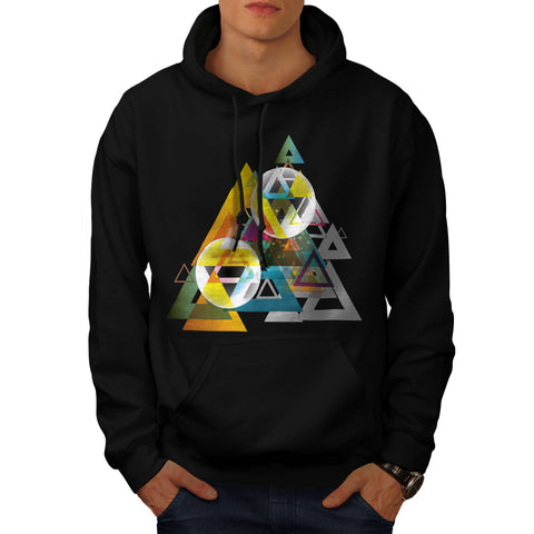 Triangle Sun System Mens Hoodie