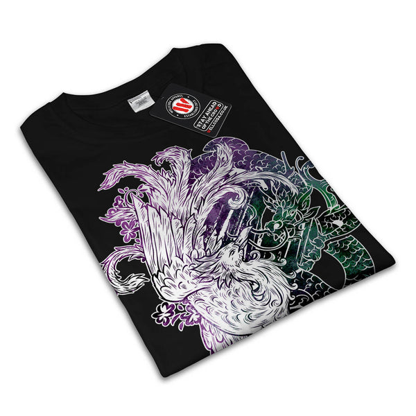 Dragon Eagle Fight Mens T-Shirt