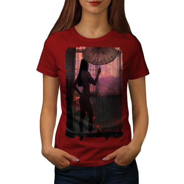 Japanese Fantasy Womens T-Shirt