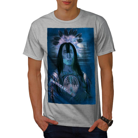 Indian Vision Man Mens T-Shirt