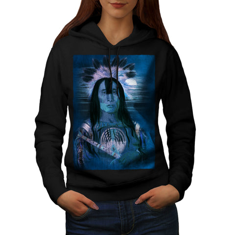 Indian Vision Man Womens Hoodie