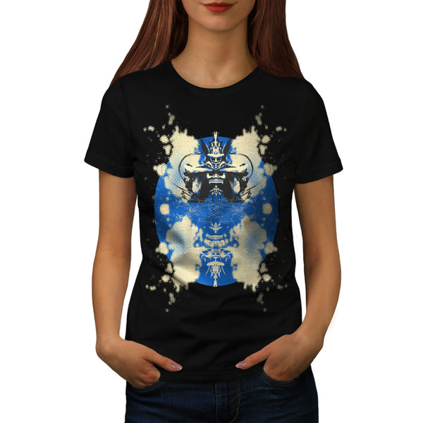 Samurai Design Art Womens T-Shirt
