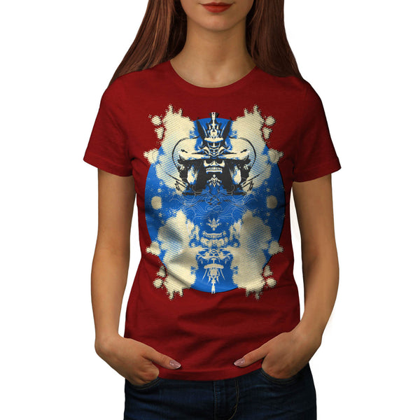 Samurai Design Art Womens T-Shirt