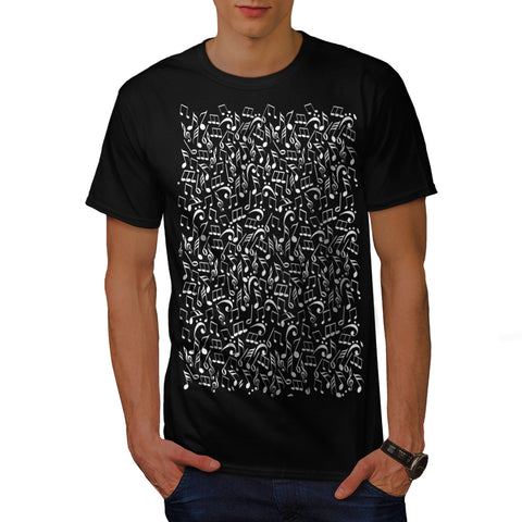 Music Note Fashion Mens T-Shirt