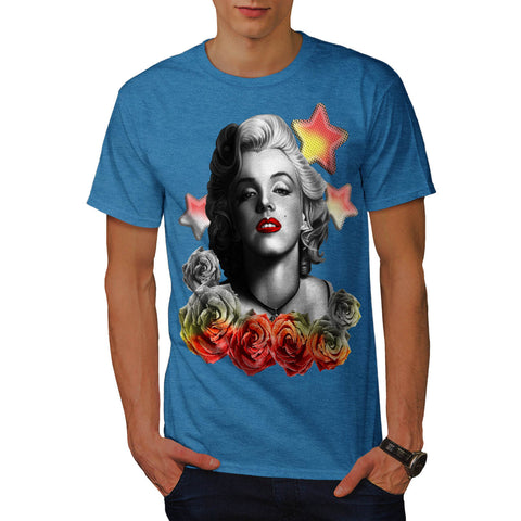 Monroe Star Beauty Mens T-Shirt