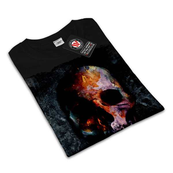 Skull Head Evil Art Mens T-Shirt