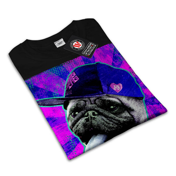 Bitches Love Me Pug Mens T-Shirt