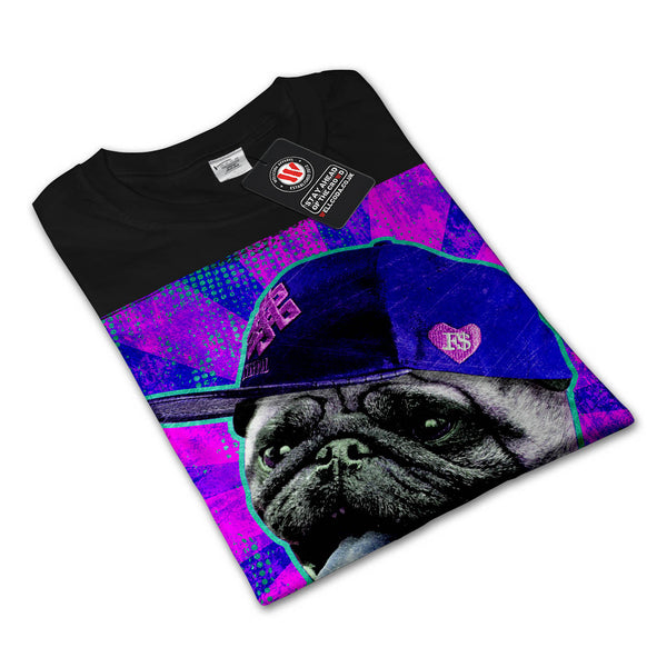 Bitches Love Me Pug Womens Long Sleeve T-Shirt
