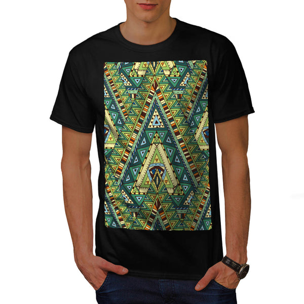 Tribal Style Pattern Mens T-Shirt