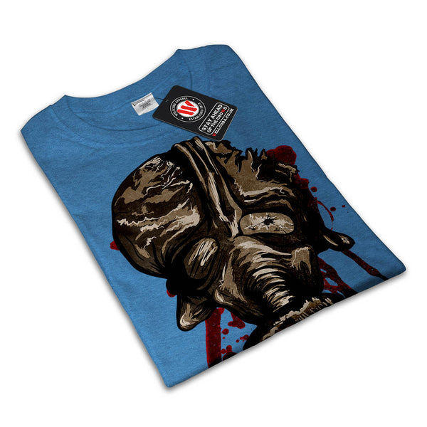 Dreadful Gas Mask Mens T-Shirt