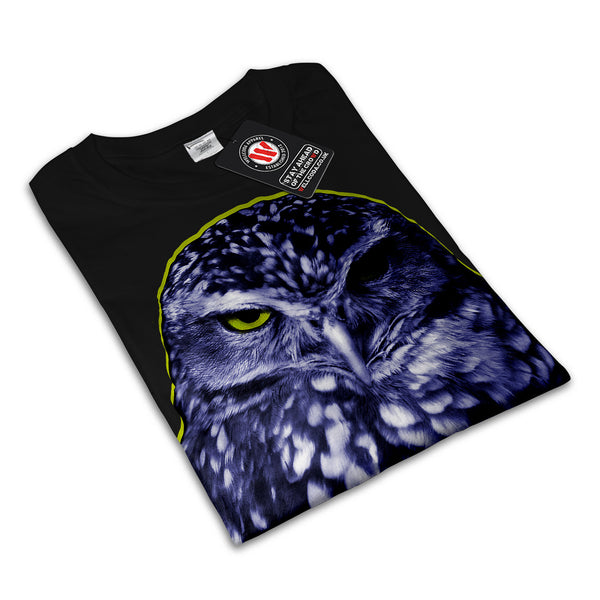 Night Creature Owl Womens T-Shirt