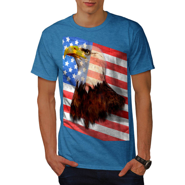 Freedom Eagle Flag Mens T-Shirt