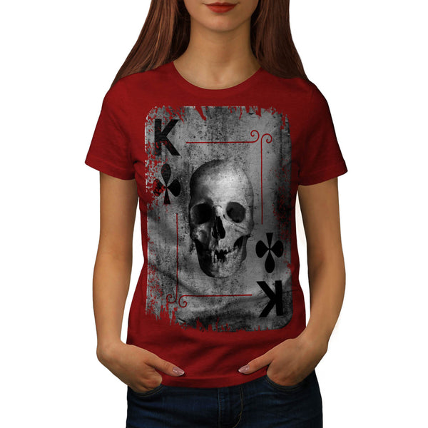 Life Death Gamble Womens T-Shirt