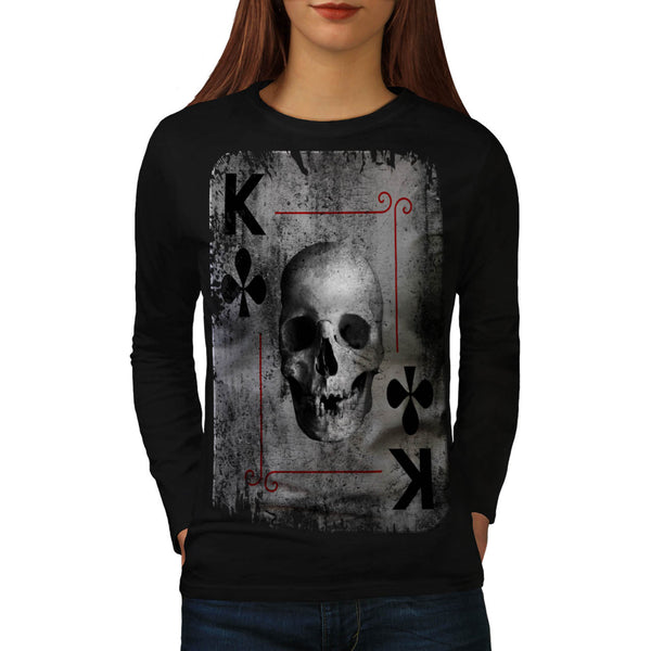 Life Death Gamble Womens Long Sleeve T-Shirt