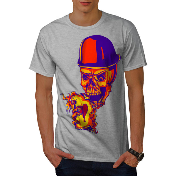 Gambler Zombie Card Mens T-Shirt