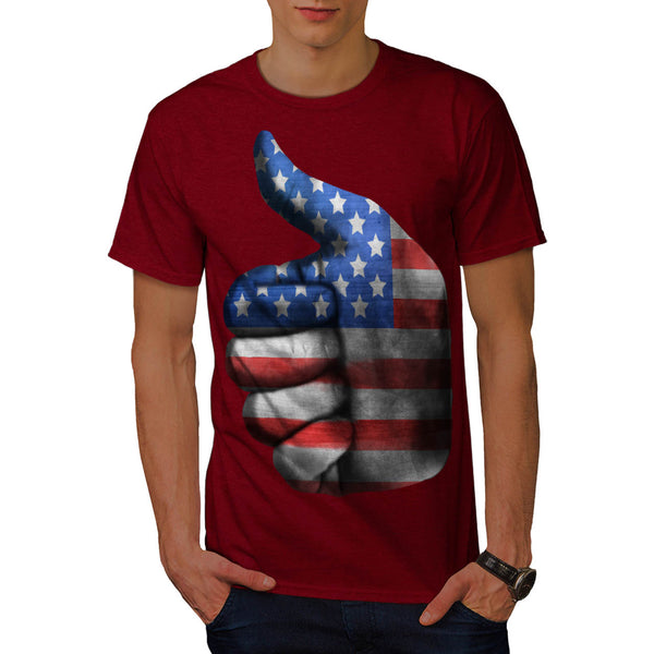 American Thumbs Up Mens T-Shirt