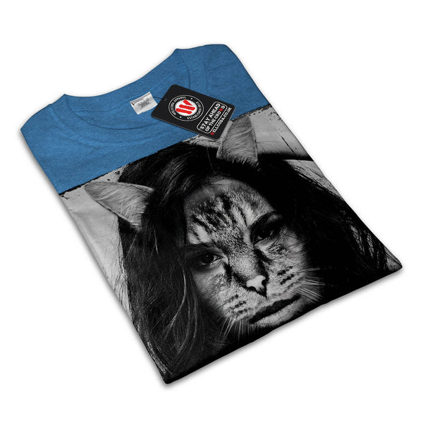 Sassy Kitty Woman Mens T-Shirt