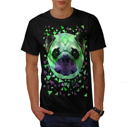 Mop Dog Face Funny Mens T-Shirt