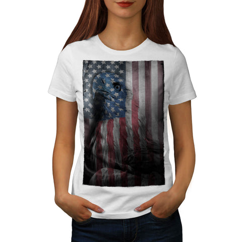 American Eagle Glory Womens T-Shirt