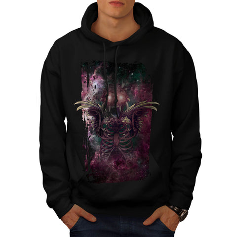 Wild Flower Blossom Mens Hoodie