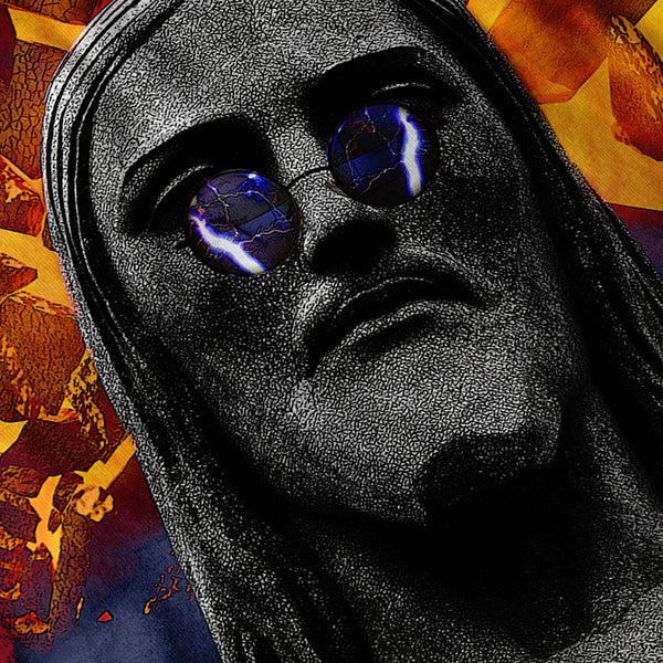 Modern Jesus Statue Womens T-Shirt