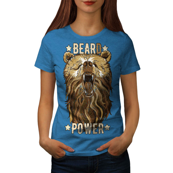 Golden BearD Power Womens T-Shirt