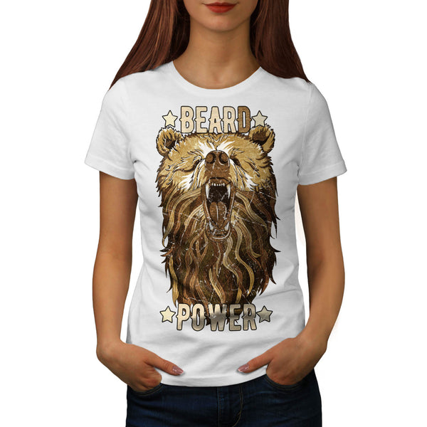 Golden BearD Power Womens T-Shirt