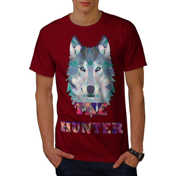 Wild Hunter Wolf Mens T-Shirt