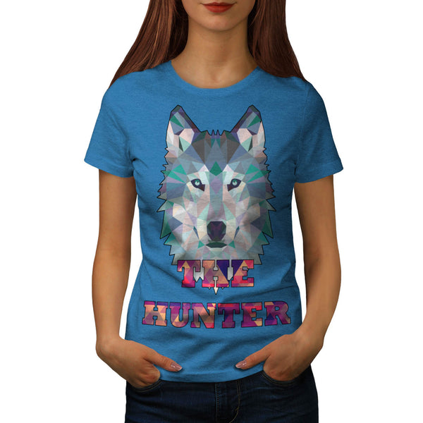 Wild Hunter Wolf Womens T-Shirt