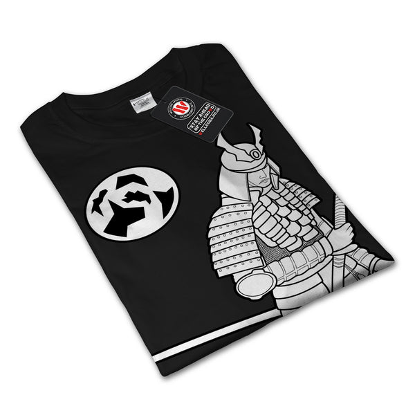 White Samurai Fury Mens Long Sleeve T-Shirt